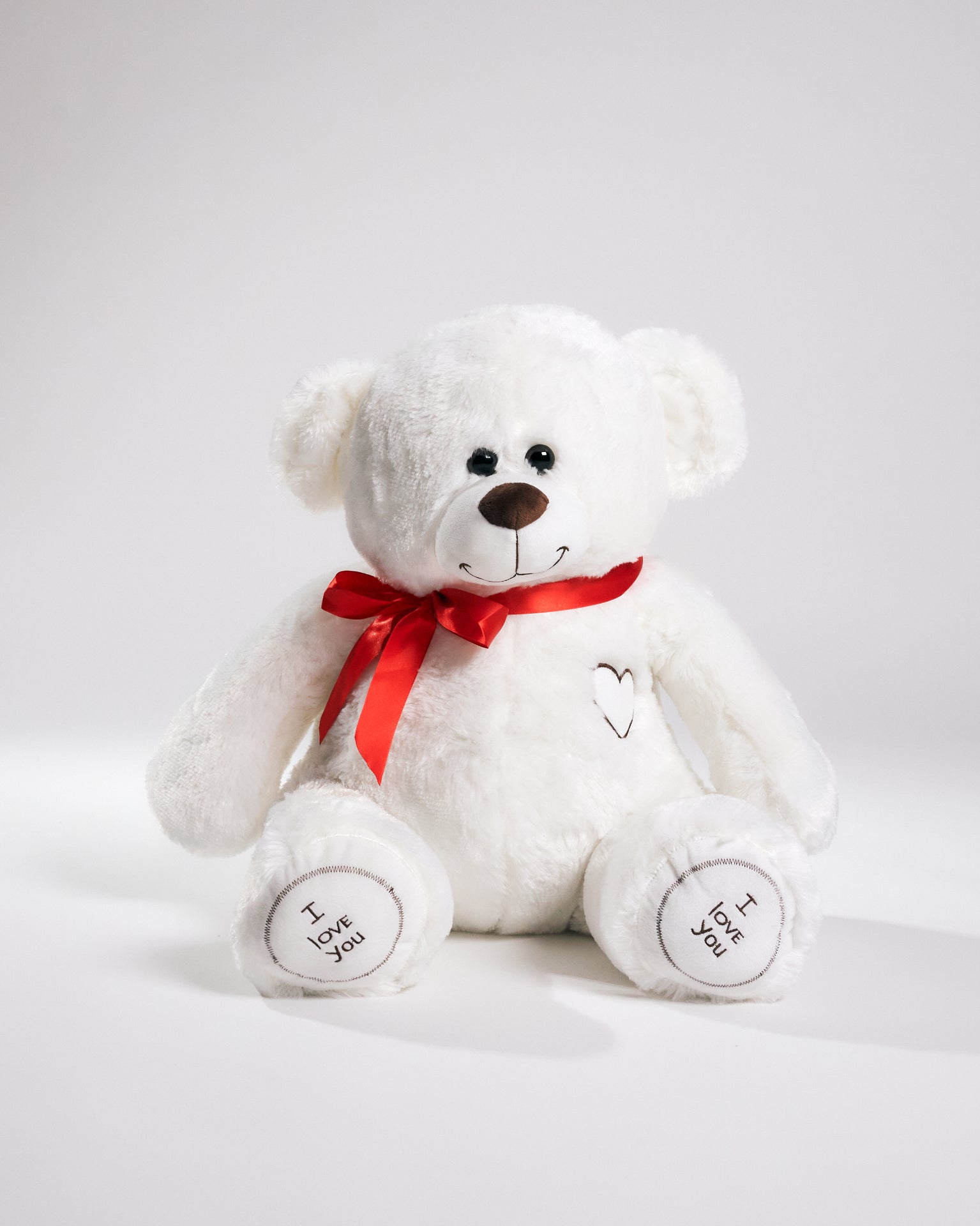 I love you nalle vit