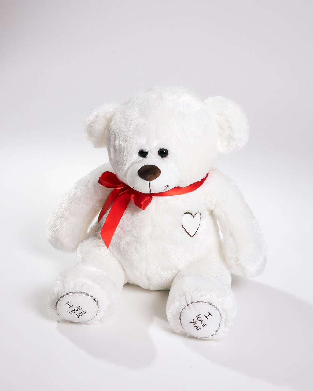 I love you nalle vit